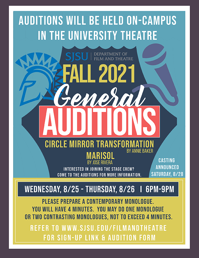 General Auditions Flyer.