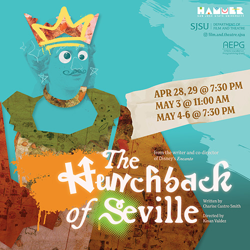 Square poster for The Hunchback of Seville.