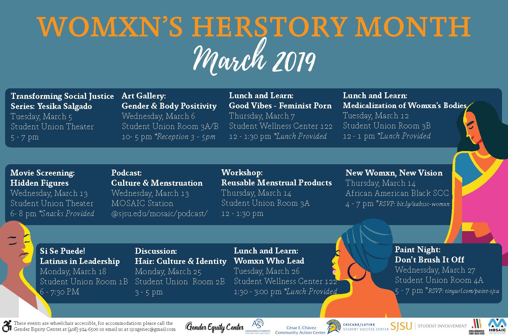 Womxn's Herstory Month 2019