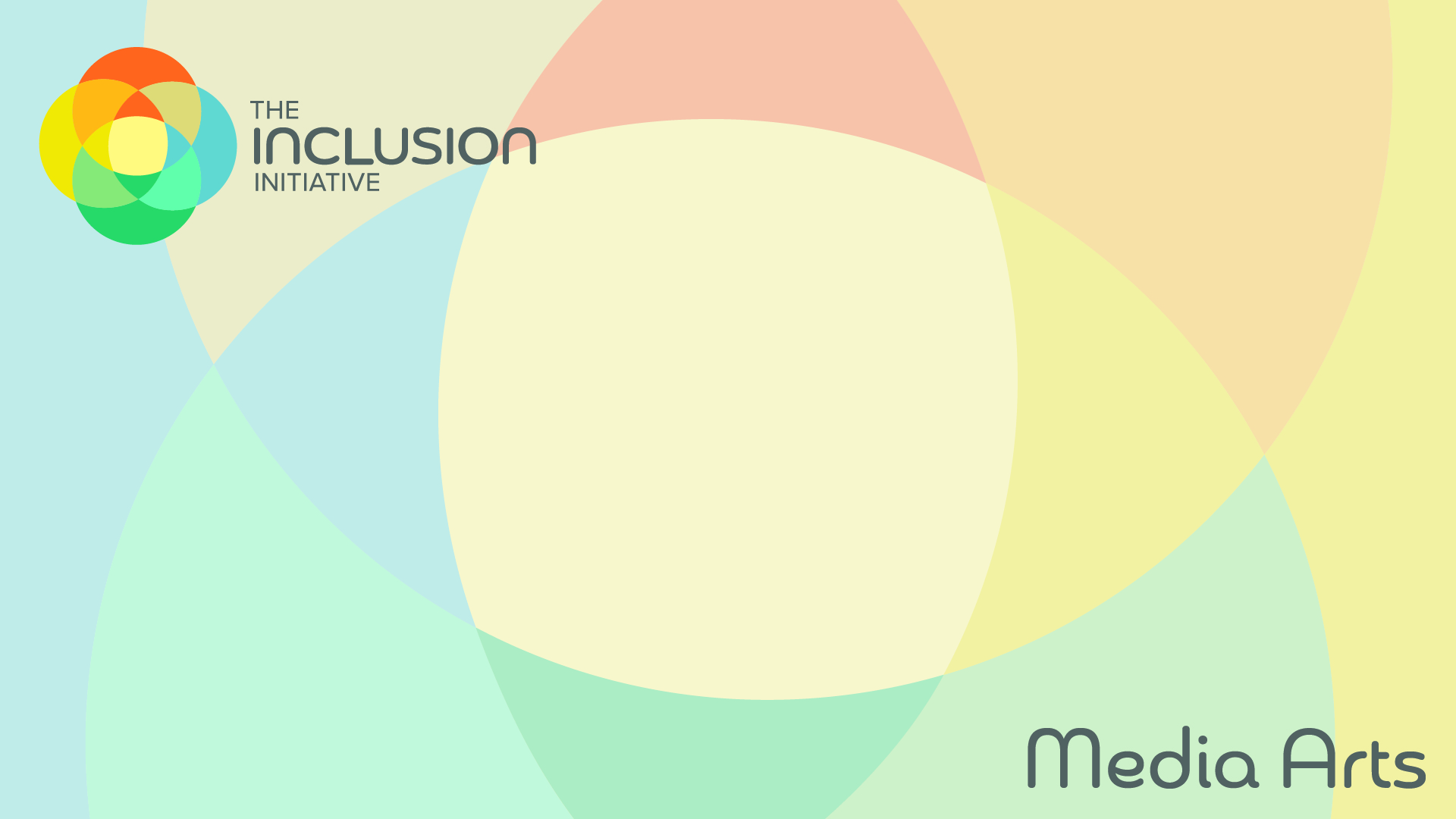 Inclusion Initiative Logo and Media Arts