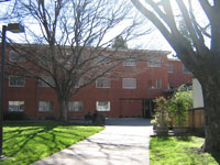SJSU Washburn hall bricks walkway