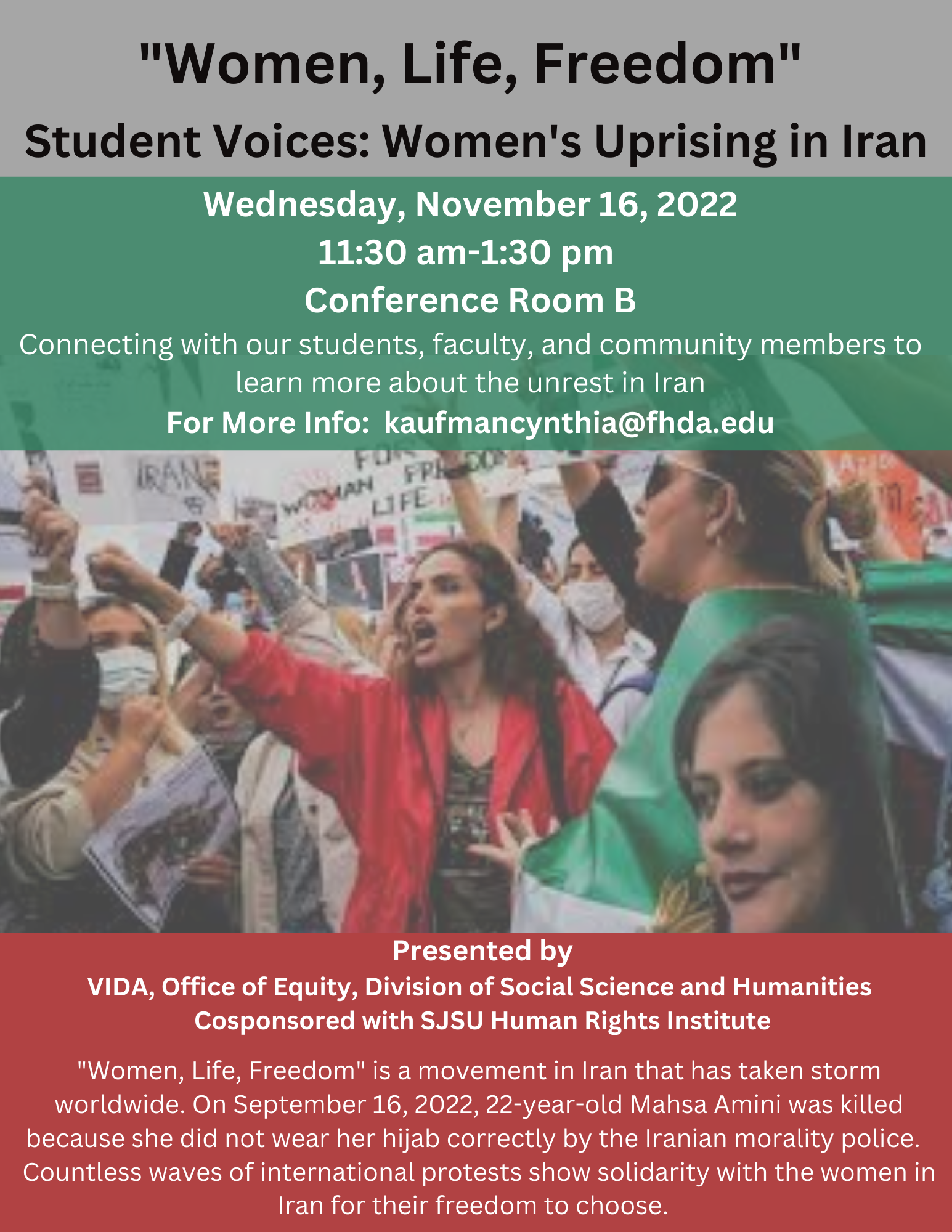 Student Voices: Women's Uprising in Iran