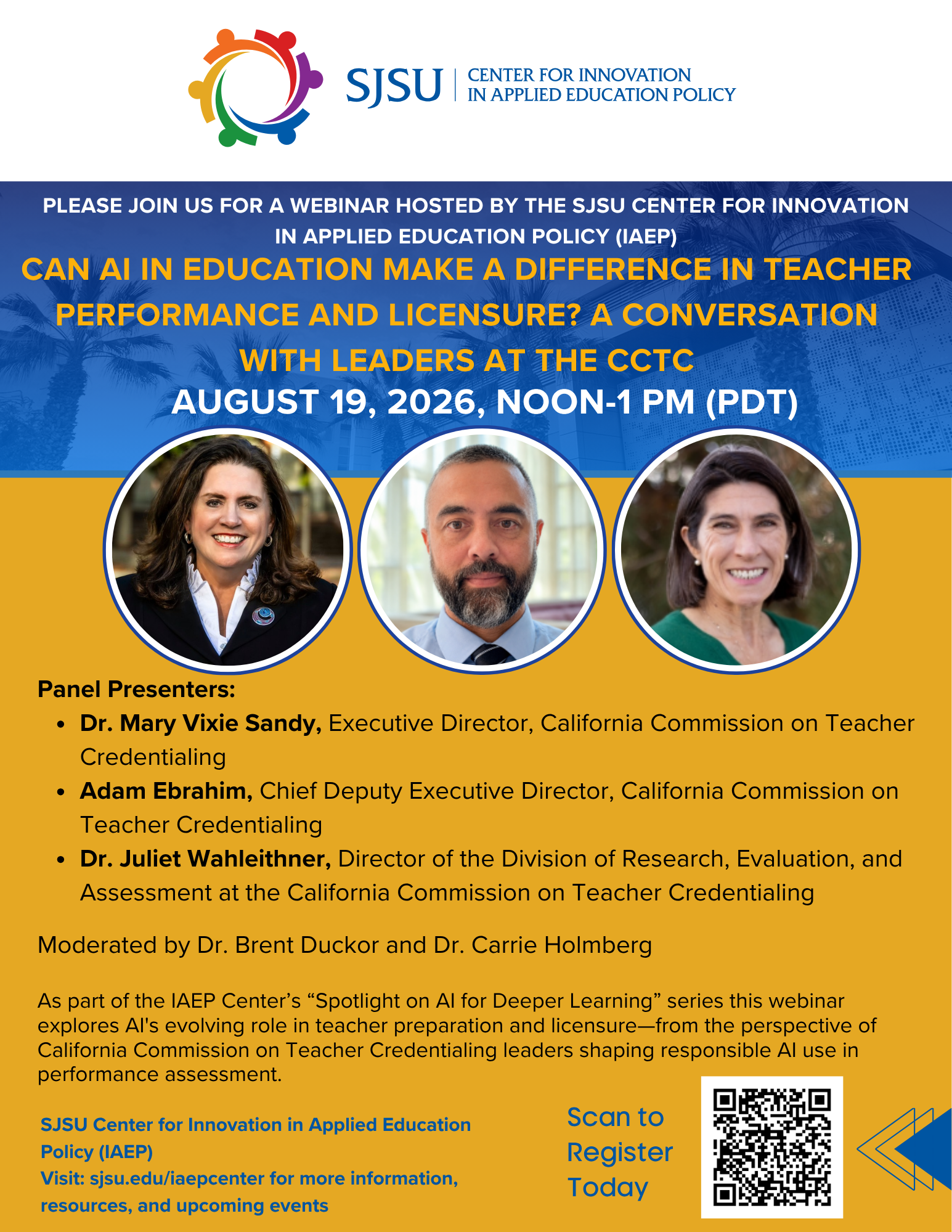 IAEP August 2026 Webinar
