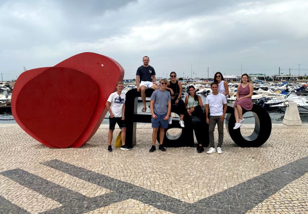 Heart Sculpture Portugal summer 2022 reunion