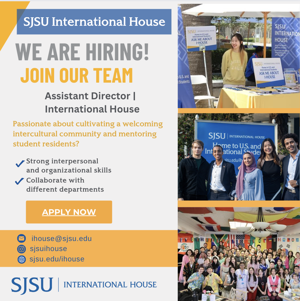Assistant Director position I-House Spring 2023