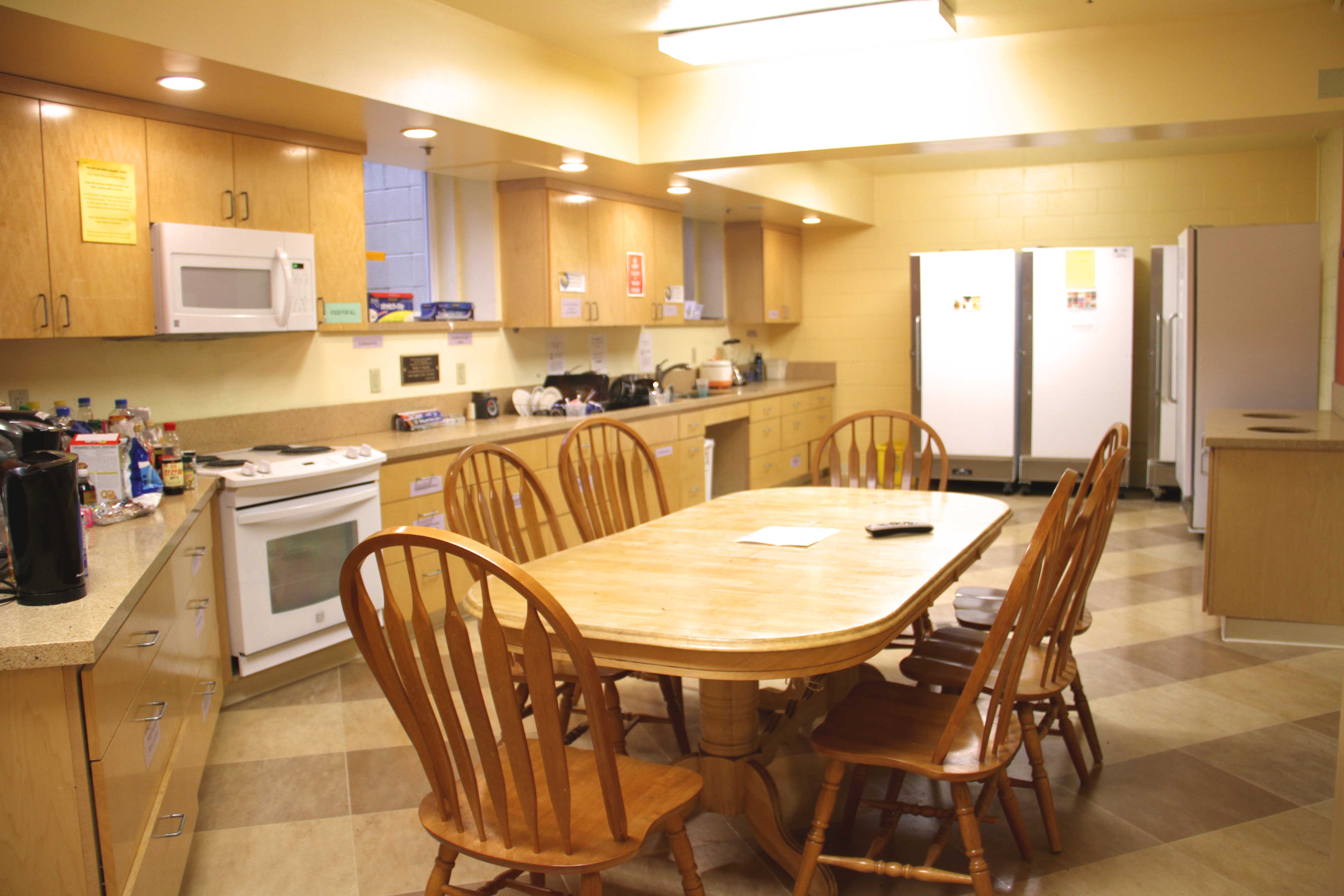 Facilities in Student Kitchen