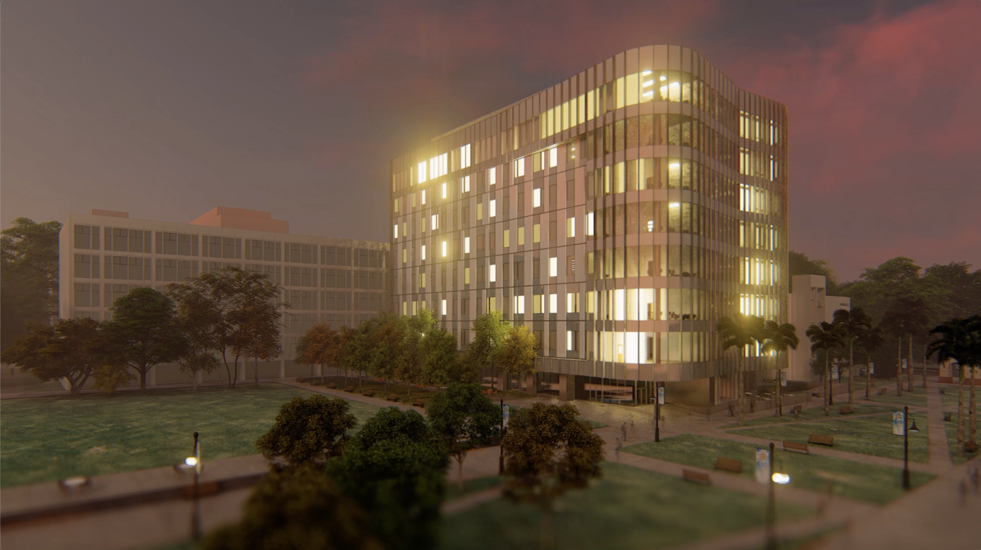 A rendering of San José State University's ISB