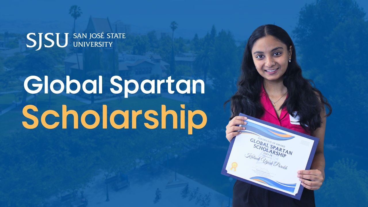 Global Spartan Scholarship recipient sharing her experience about it