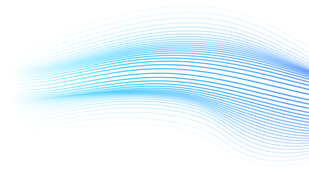 A blue wavy line.