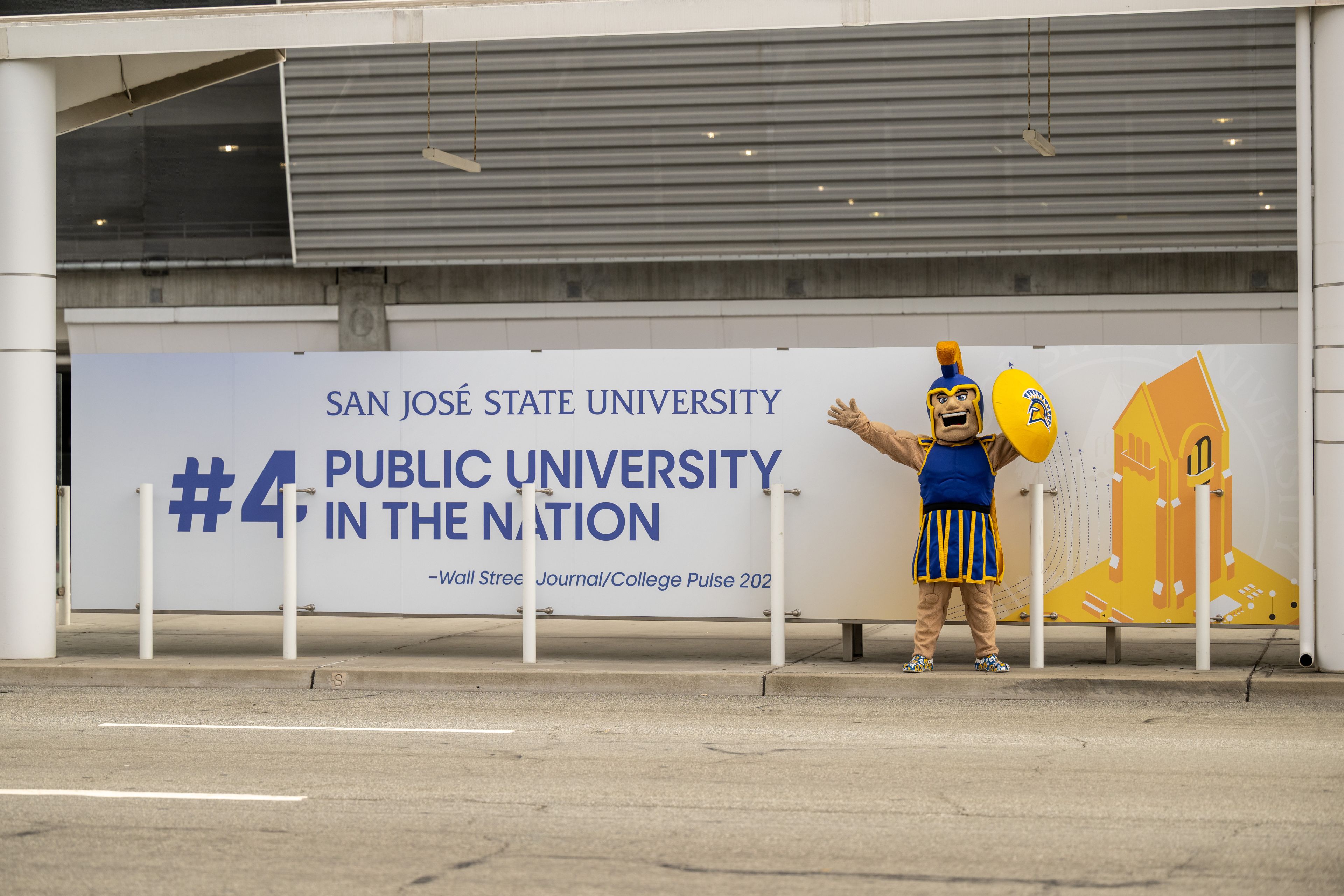 San Jose Airport, SJC, SJSU, Sammy Spartan
