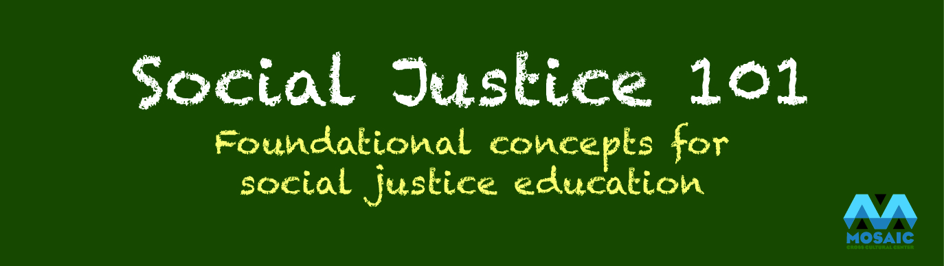 Social Justice 101 Banner