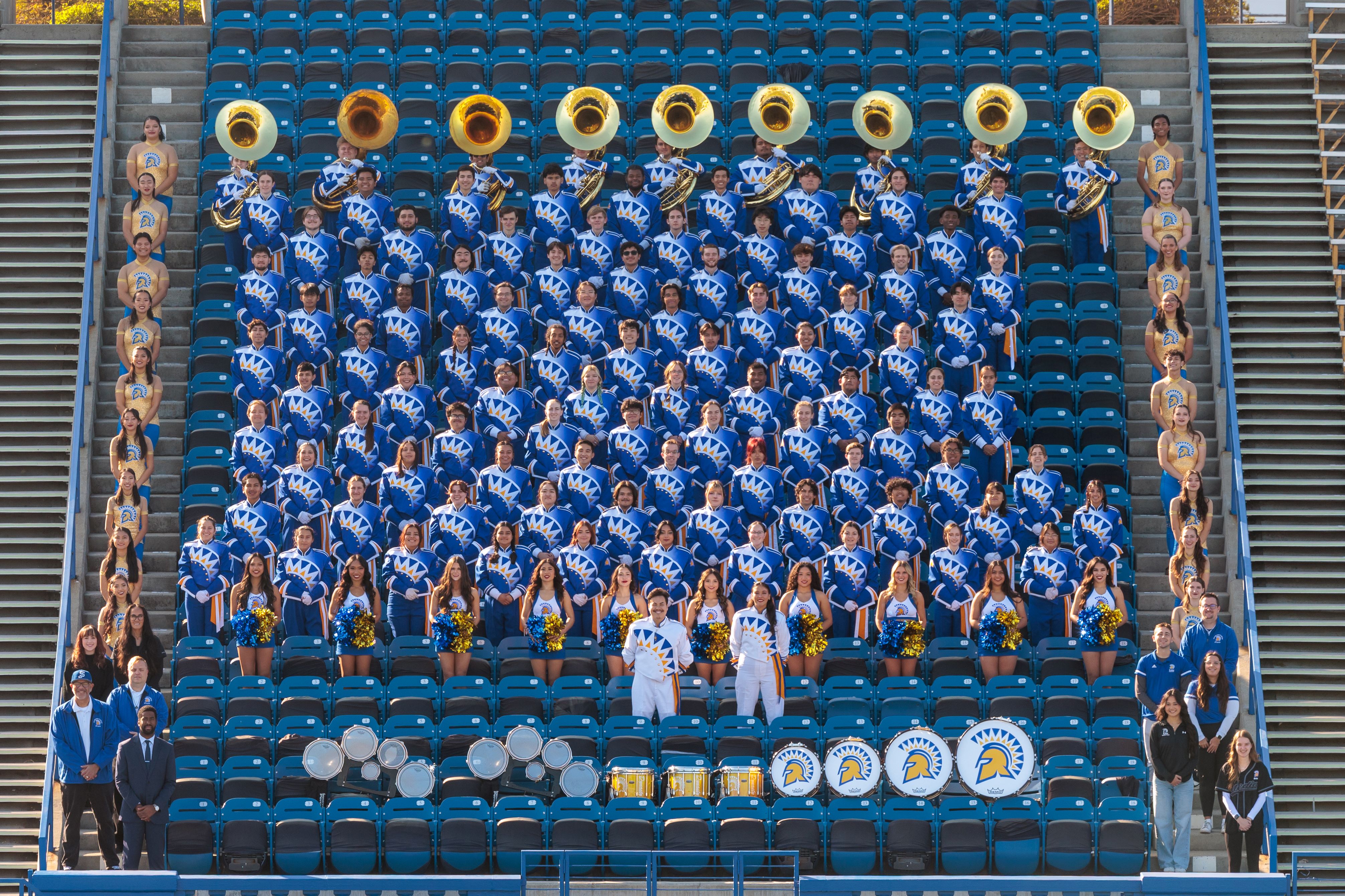 2025 SJSU Marching Band Group Picture