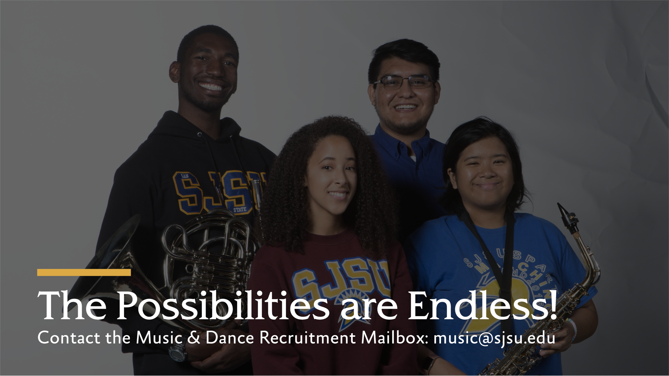 Admissions at SJSU's School of Music and Dance