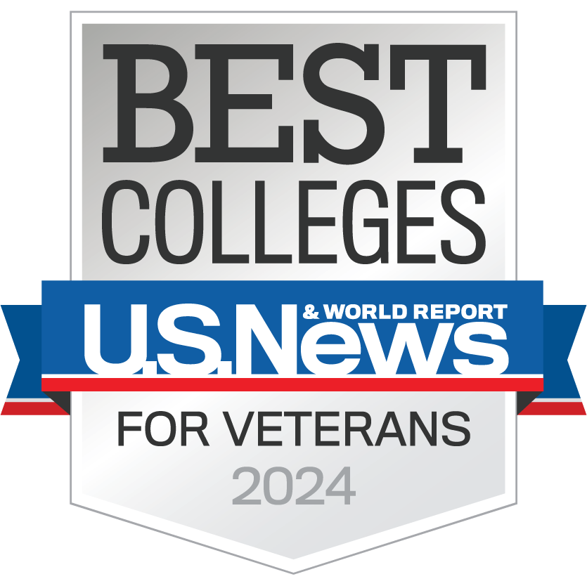 Top Univeristy for Veterans by U.S. News & World Report