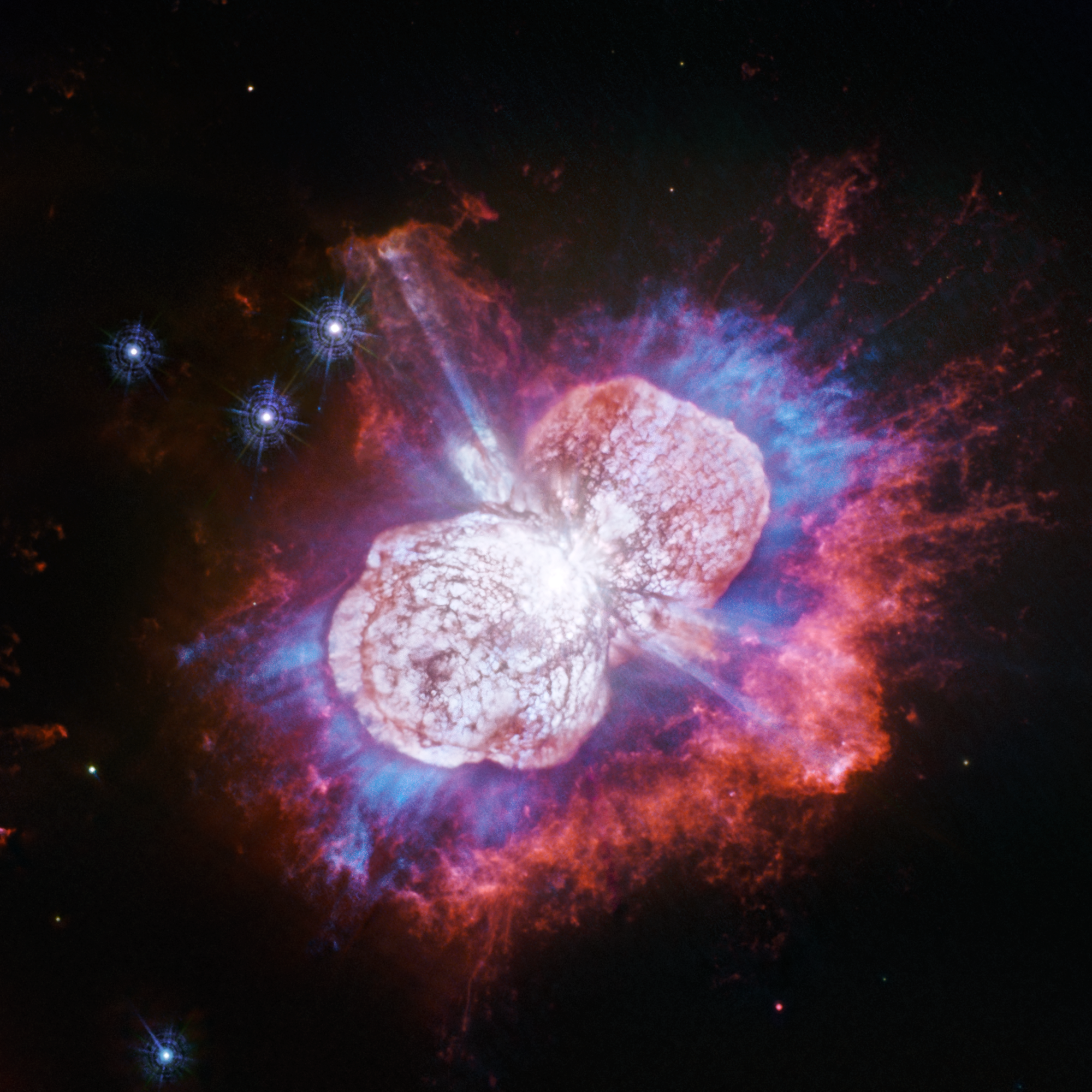 Telescope photo of Eta Carinae