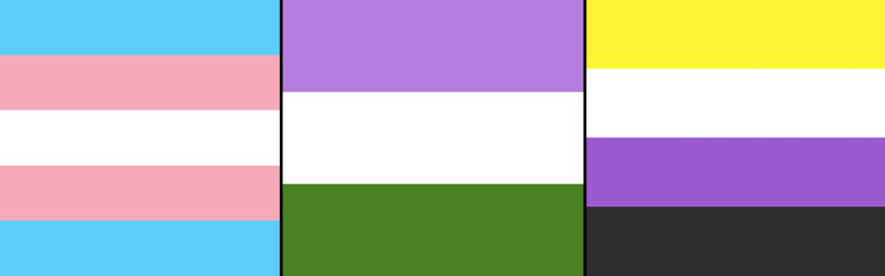 Transgender, genderqueer, and nonbinary flags