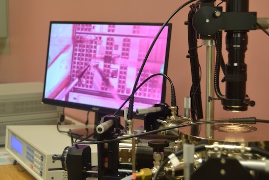 computer screen showing semiconductor parts