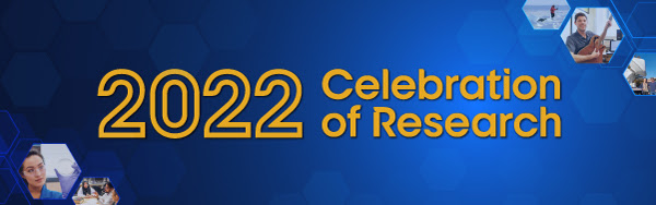 Banner with the words 2022 Celebration of Research.