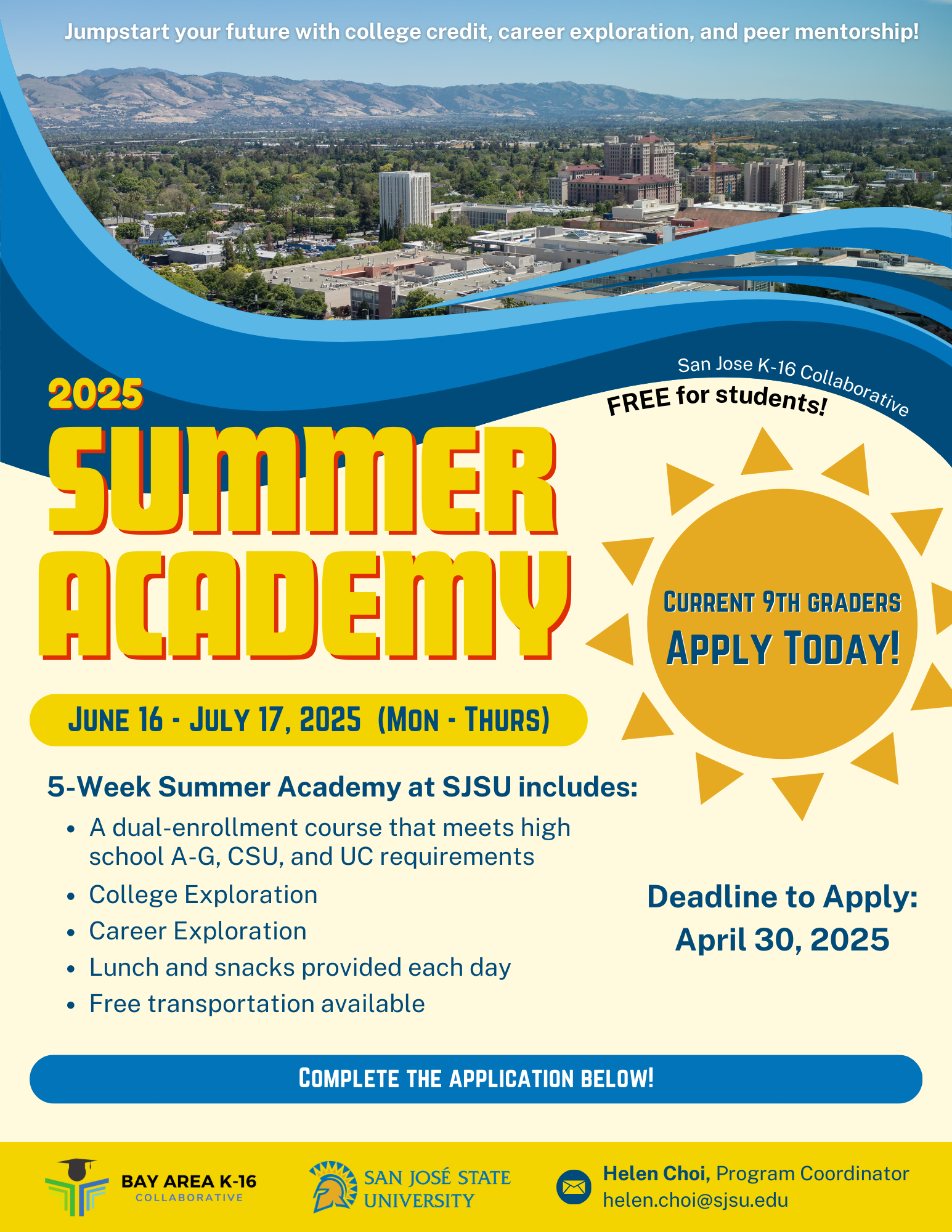 Summer Academy San Jose K16 Collaborative