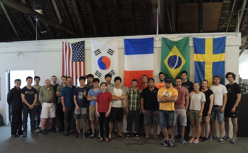 2015 Summer International Students SMSSV Team