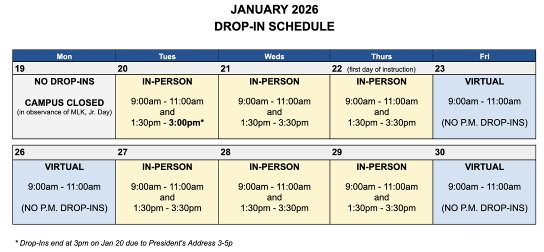 SP26 DROP INS SP26 DROP INS