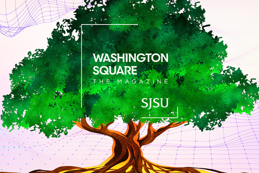 Washington Square Magazine Spring 2025 Cover Art