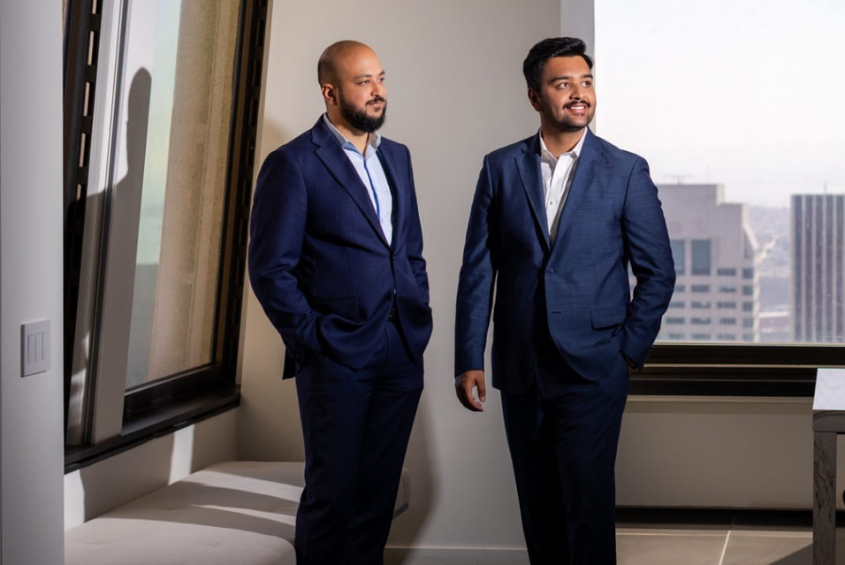 TransCrypts Co-Founders Ali Zaheer (left) and Zain Zaidi, ’21 Electrical Engineering. Photo courtesy of TransCrypts.