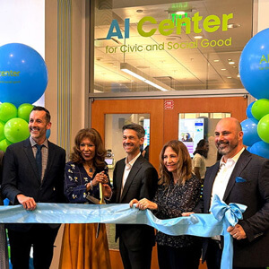 AI Center opening ceremony 