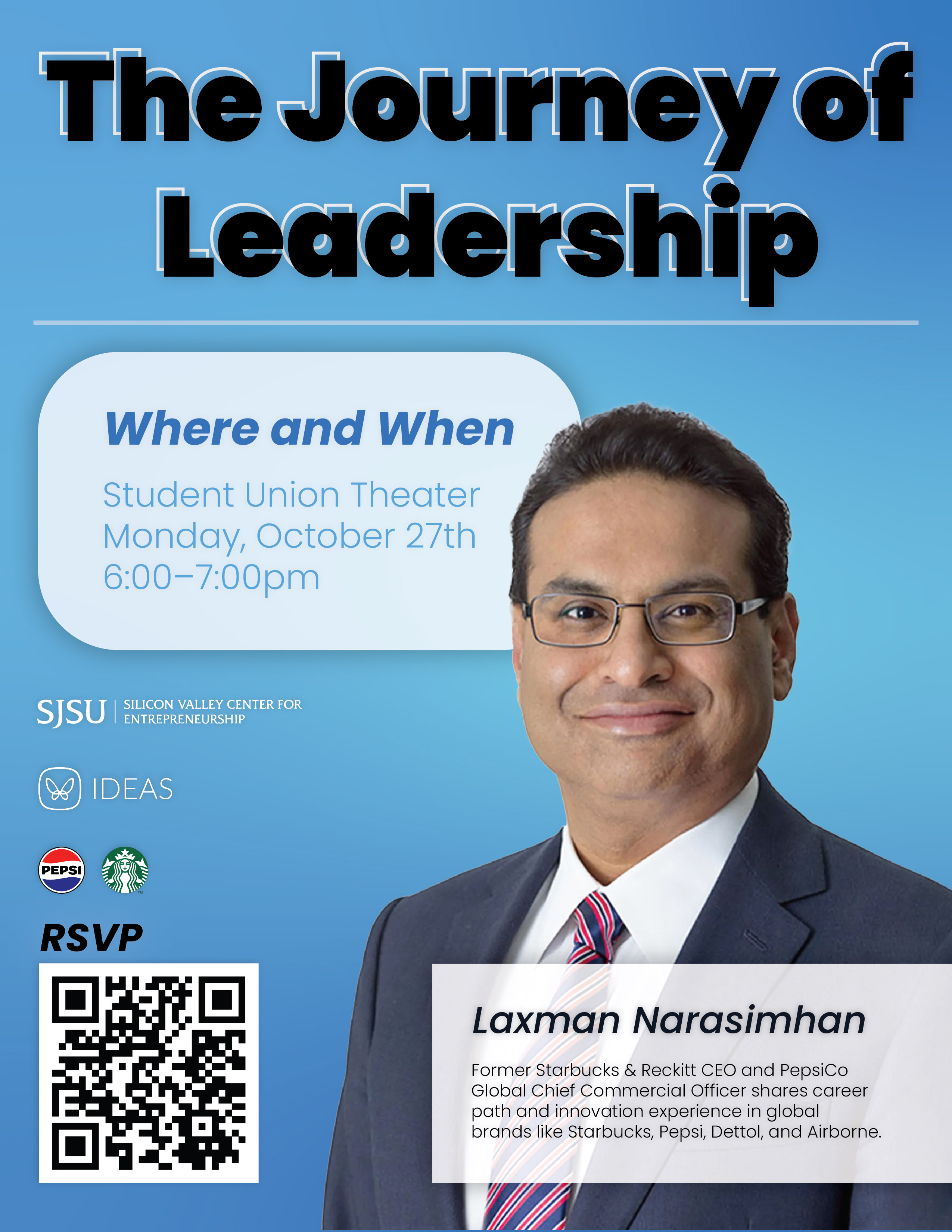 Journey of Leadership with Laxman Narasimhan