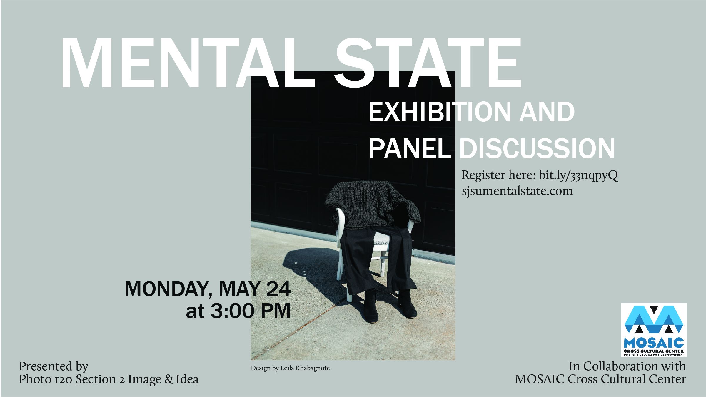 Mental State exhibition flyer