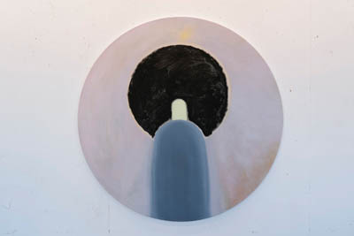 abstract circular painting
