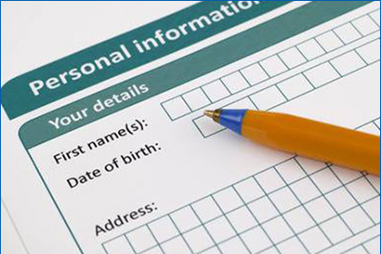 Manage  Personal Information