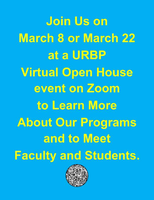 URBP Virtual Open House Flyer