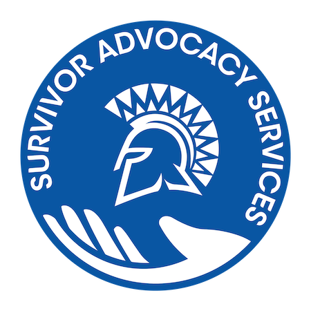 Survivor Advocacy Services logo for SJSU