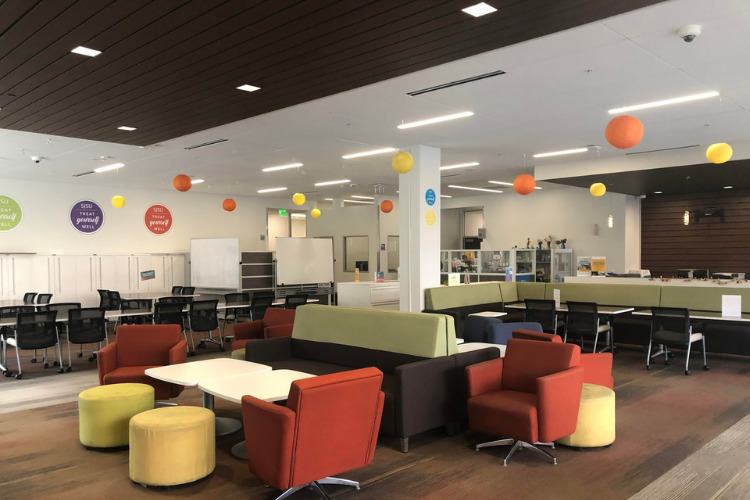 The Wellness Lounge at the Student Wellness Center 