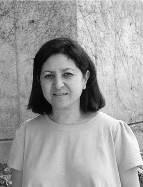 Photo of Ms. Loubna Hafid in black and white